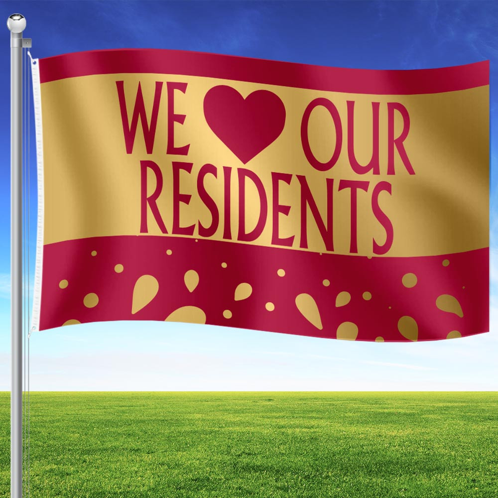 Berry Aura 3 x 5 Horizontal Flag