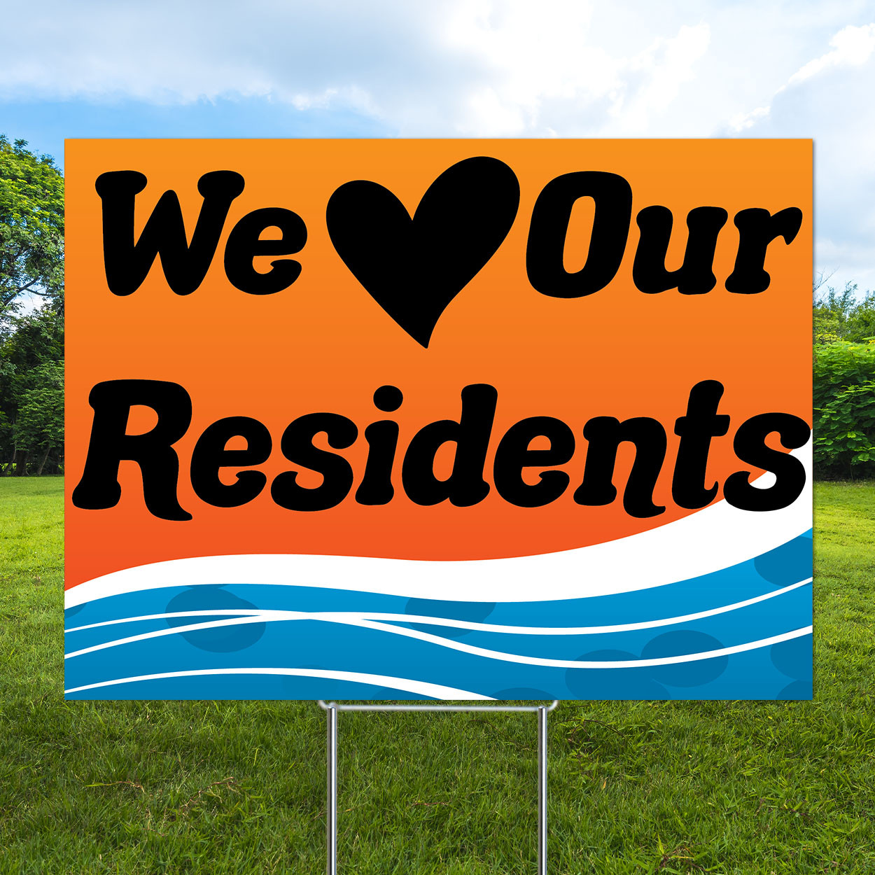 Tangerine Tide: Yard Signs