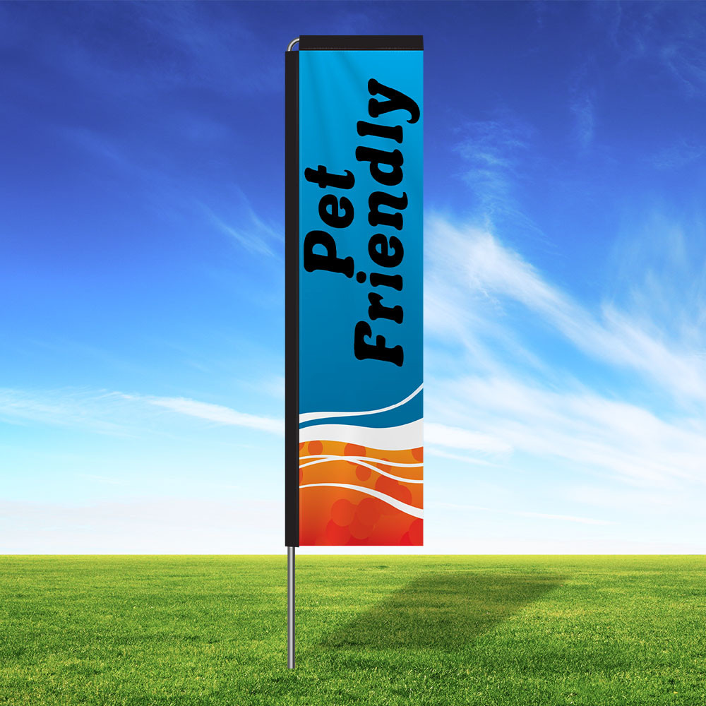 Tangerine Tide Rectangle Flag Kit