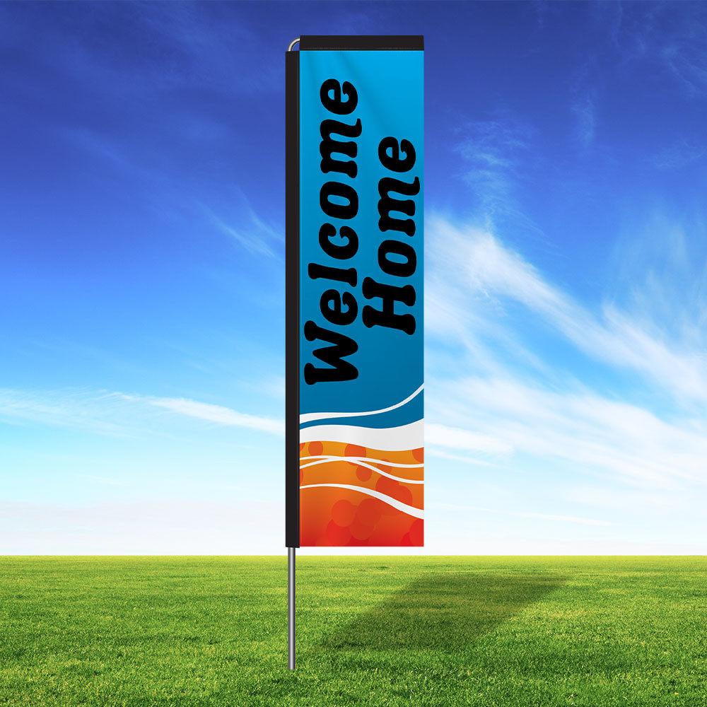 Tangerine Tide Rectangle Flag Kit