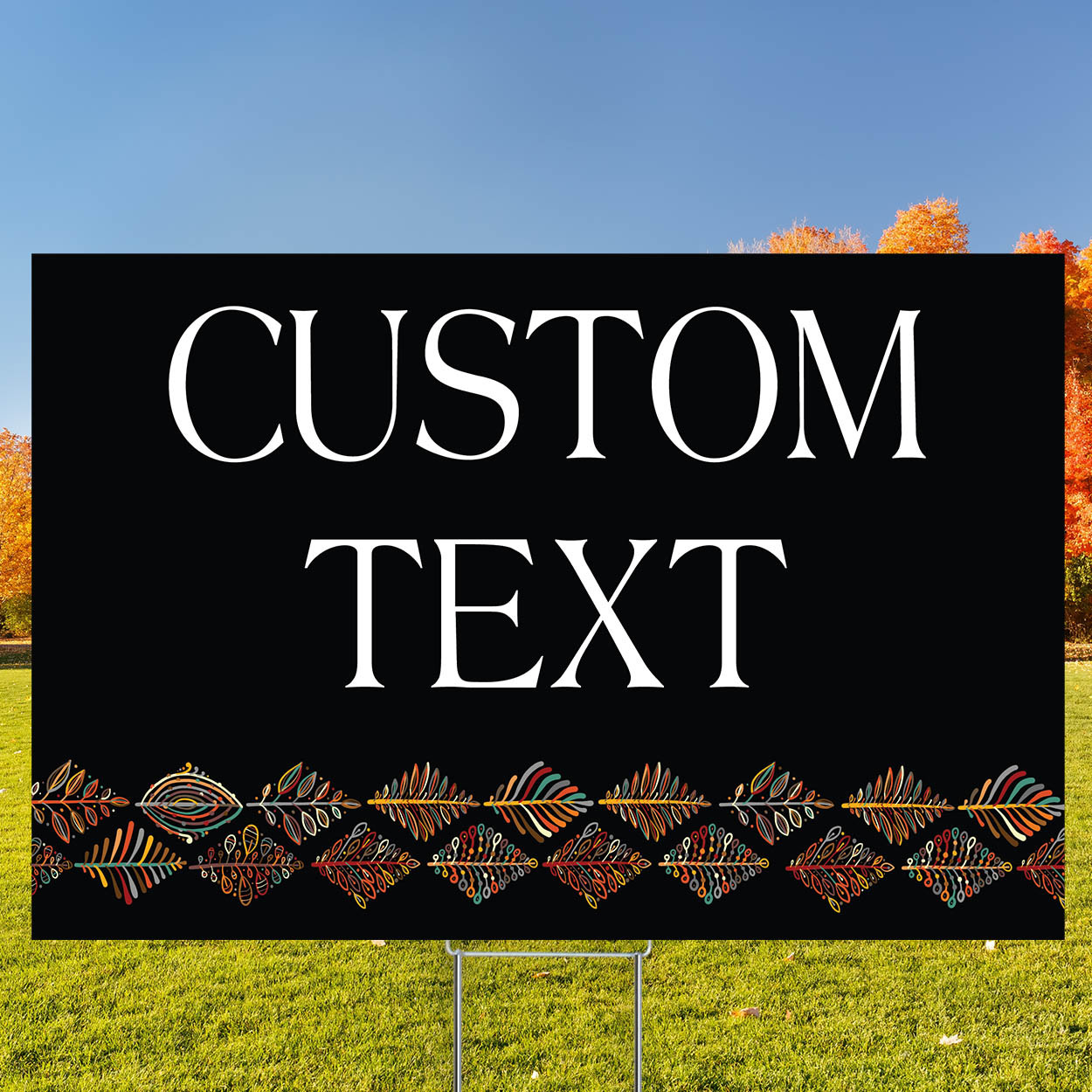Neon Harvest- Semi Custom Coroplast Sign