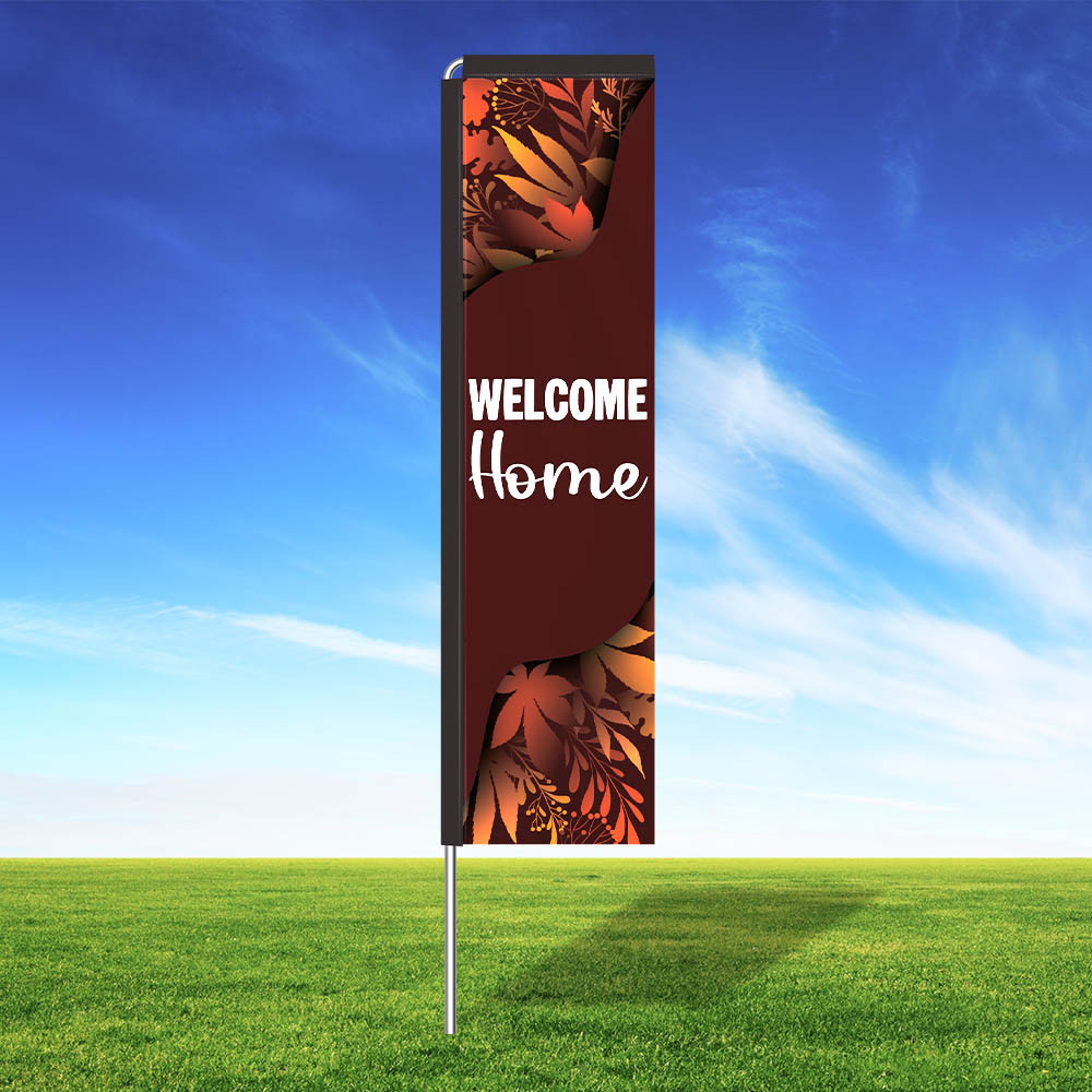 Auburn Ember Rectangle Flag Kit