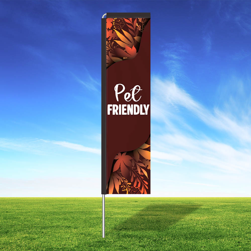 Auburn Ember Rectangle Flag Kit
