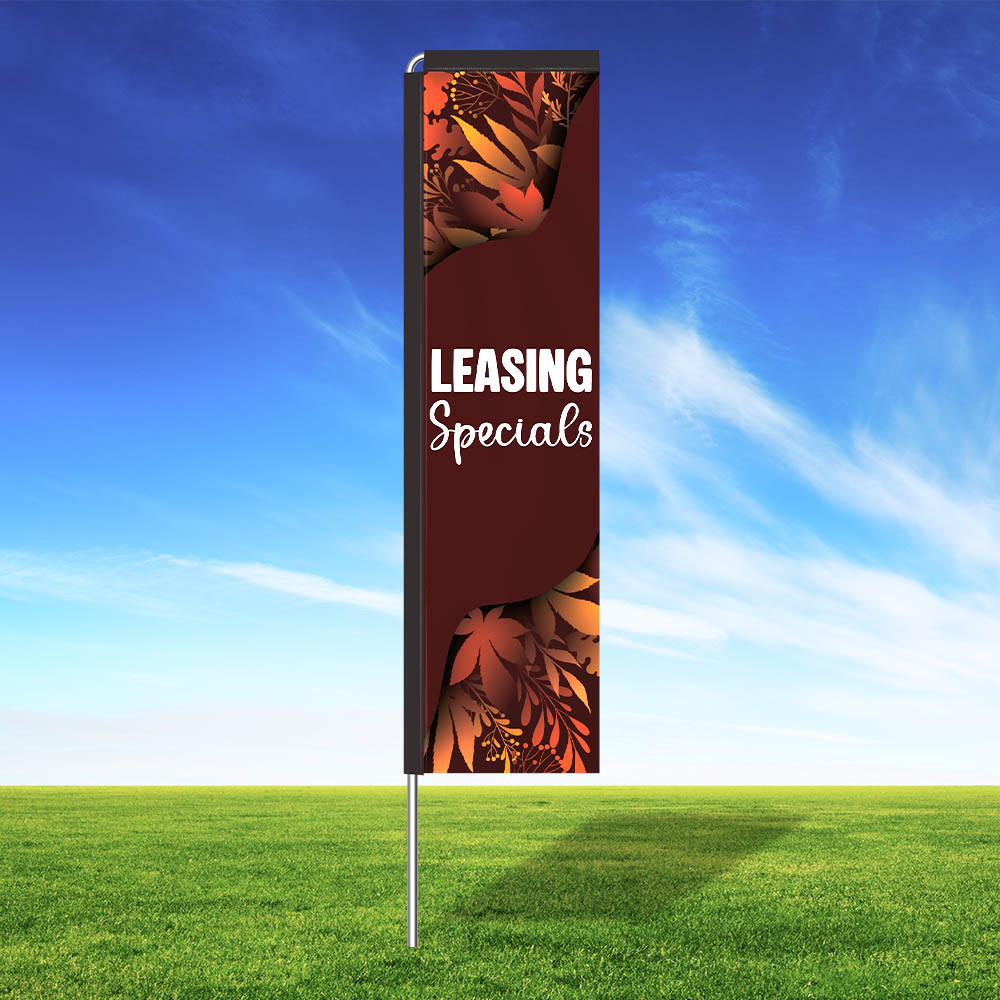 Auburn Ember Rectangle Flag Kit