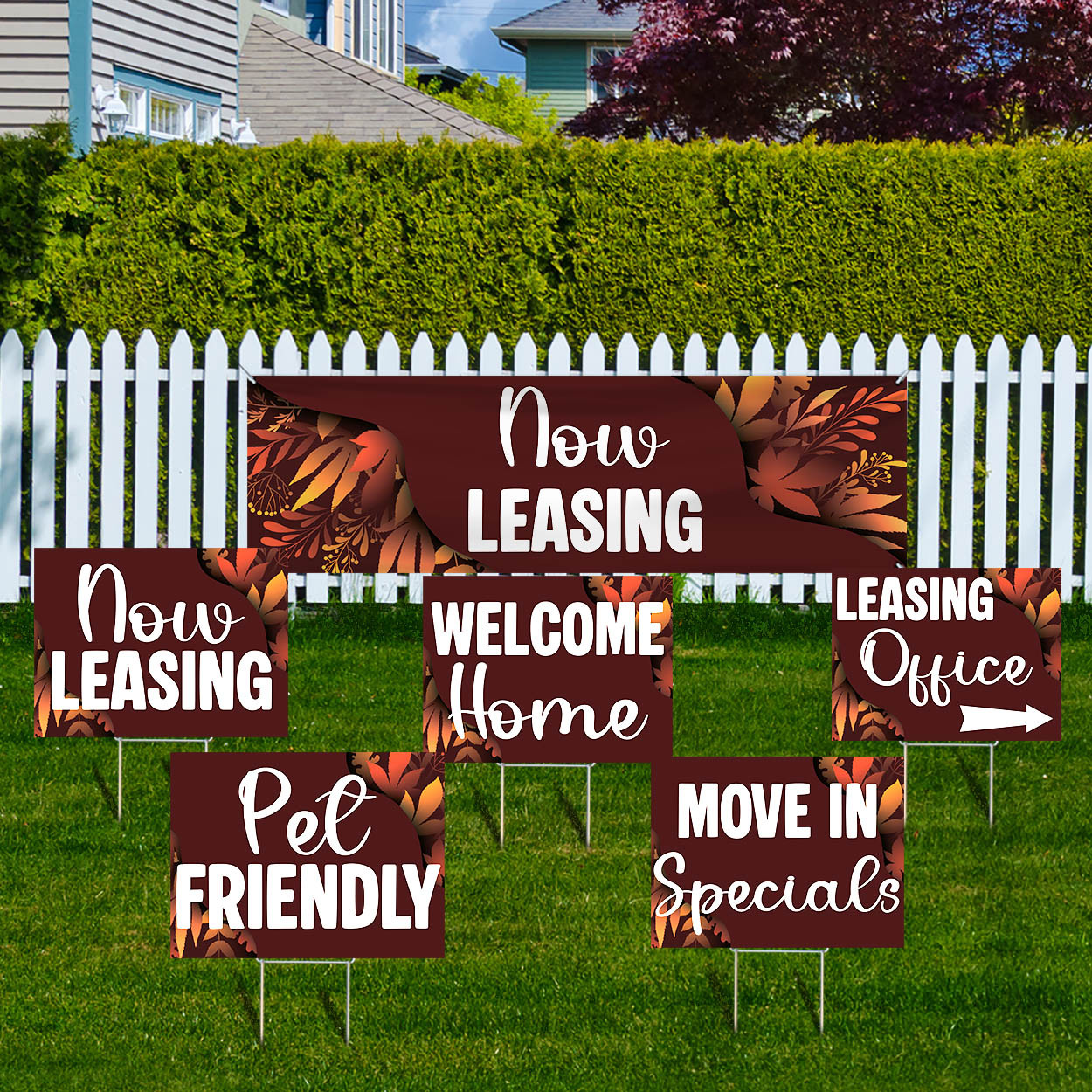 Auburn Ember - Banner and Yard Sign Marketing Bundle
