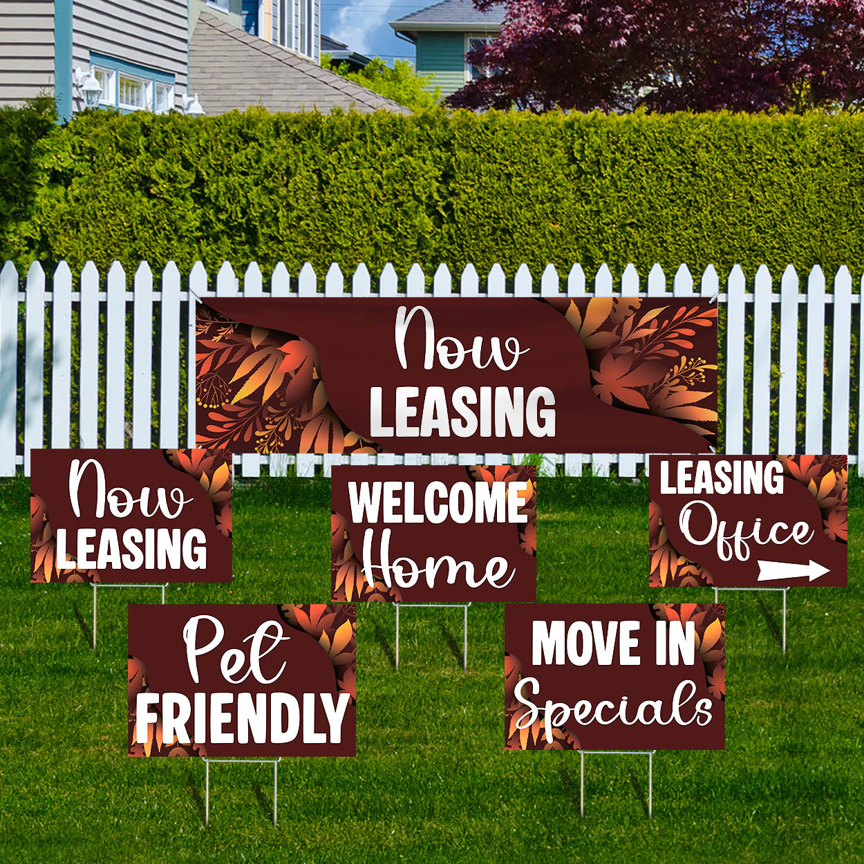 Auburn Ember - Banner and Yard Sign Marketing Bundle