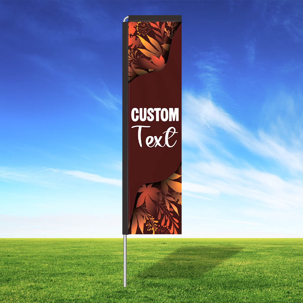 Auburn Ember Custom Rectangle Flag Kit