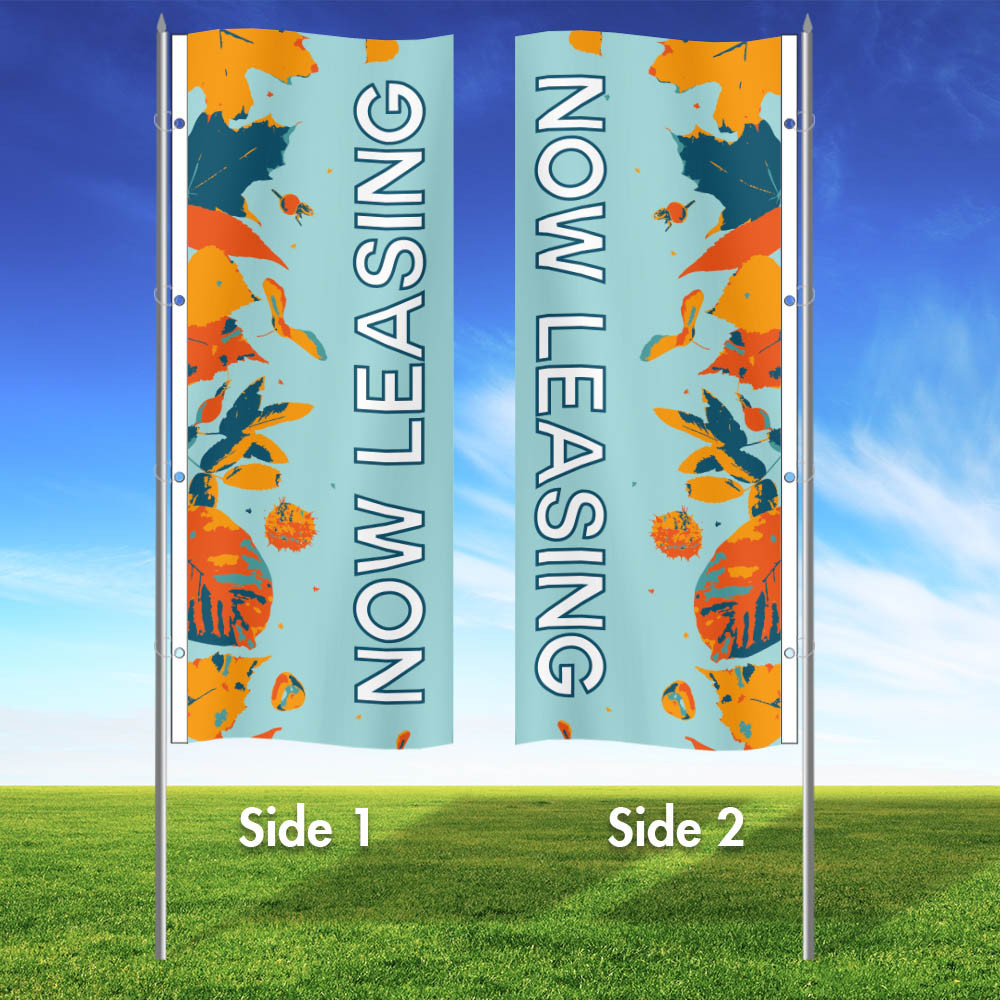 Hello Autumn - Vertical Flag and Yard Sign Marketing Bundle