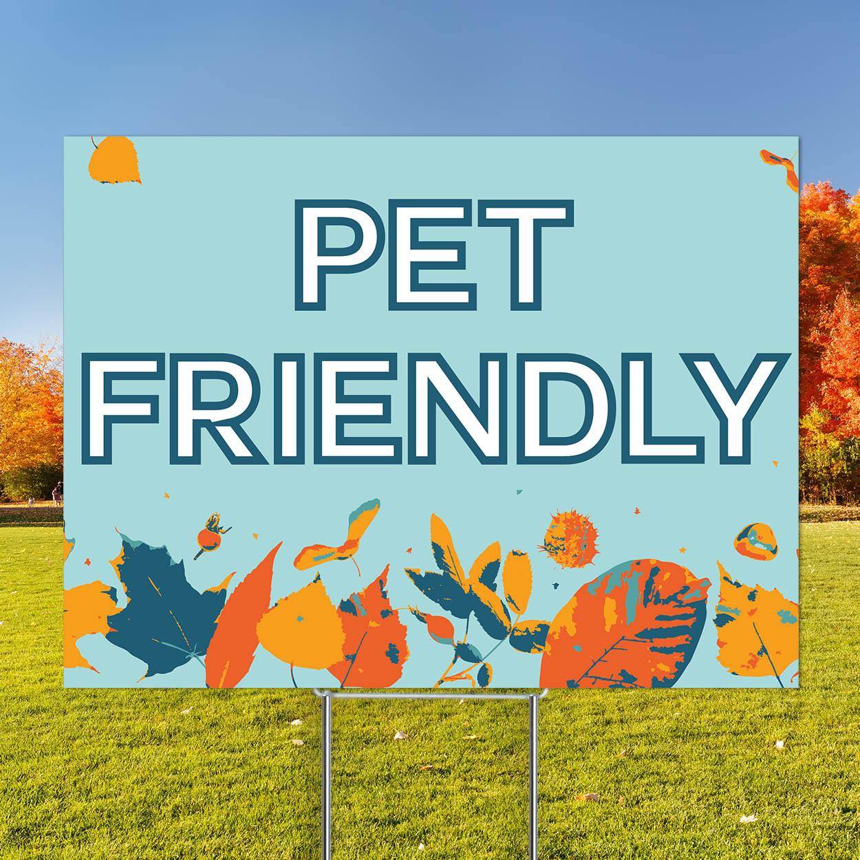 Hello Autumn- Banner and Yard Sign Marketing Bundle