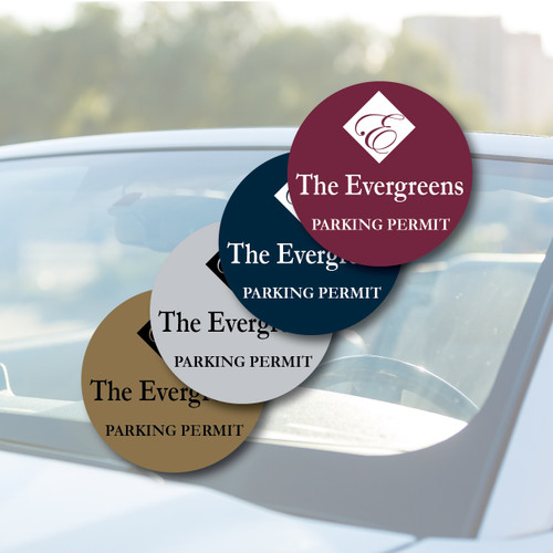 Parking Permit - Cheerful Theme