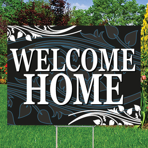 Black Vine: 18" x 24" Yard Sign