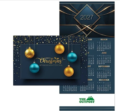 Holiday Card to Calendar