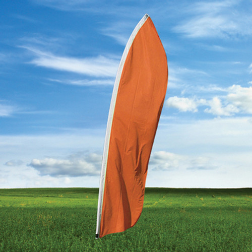 Orange -  Classic Feather Flag