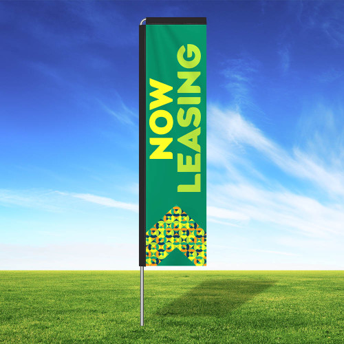 Vibrant Verde Rectangle Flag Kit