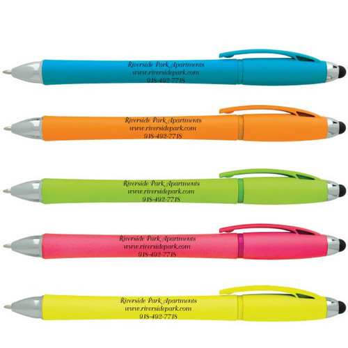 3 in 1 Neon Pen/Highlighter/Stylus
