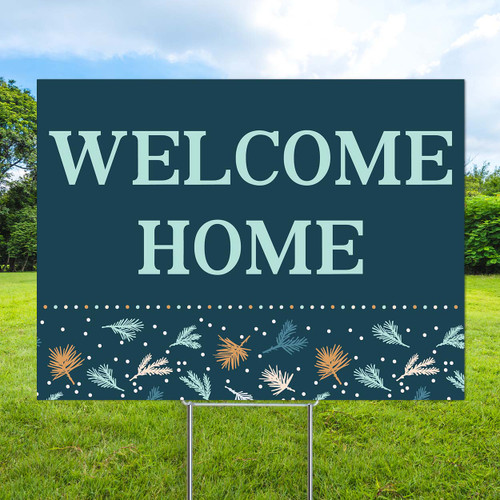 Teal Tidings: Yard Signs