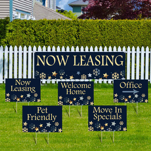 Midnight Glow- Banner and Yard Sign Marketing Bundle