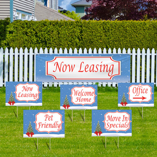 Starry Tinsel - Banner and Yard Sign Marketing Bundle