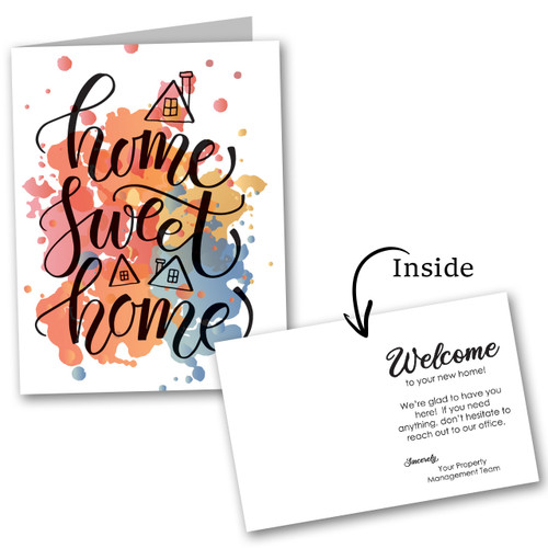 Greeting Cards: Home Sweet Home (Splash)