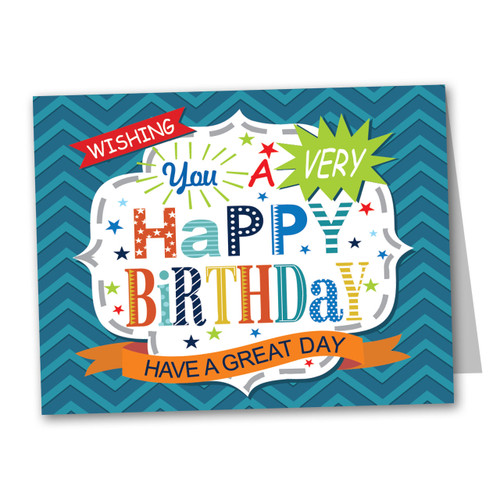 Greeting Cards: Very Happy Birthday