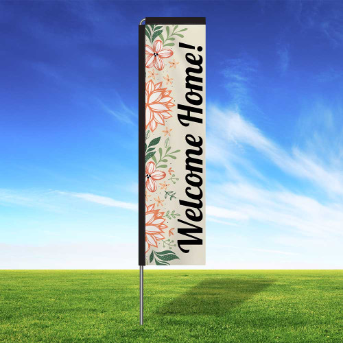 Fresh Flowers Rectangle Flag Kit