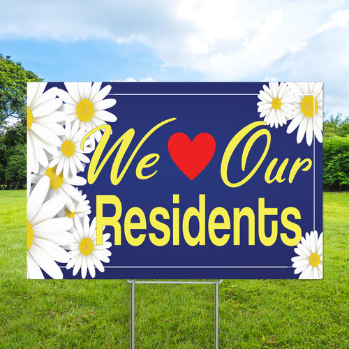 Daisy Flowers: Yard Signs