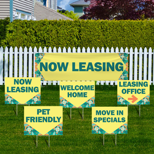 Sunshine Garden- Banner and Yard Sign Marketing Bundle