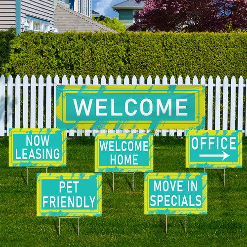 Lime Lagoon- Banner and Yard Sign Marketing Bundle