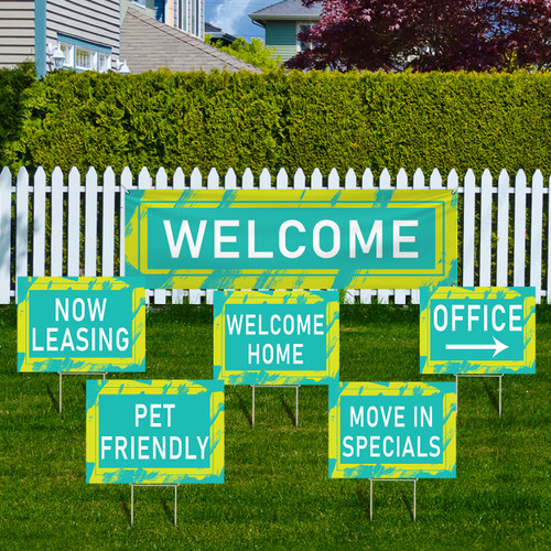 Lime Lagoon- Banner and Yard Sign Marketing Bundle