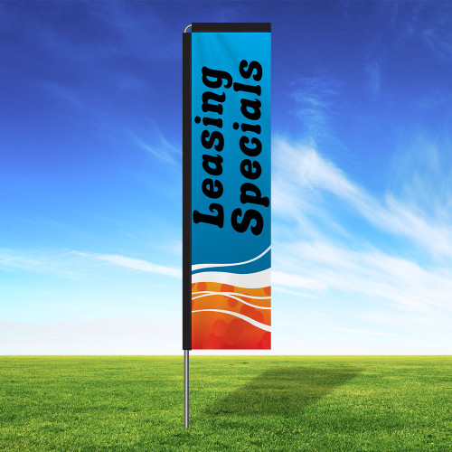 Tangerine Tide Rectangle Flag Kit