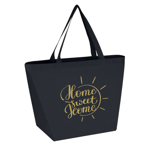 Tote Bag: Home Sweet Home Black