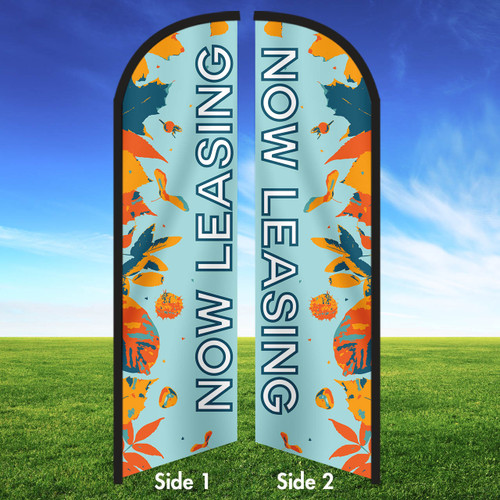 Hello Autumn- Double Sided Feather Flag Kit