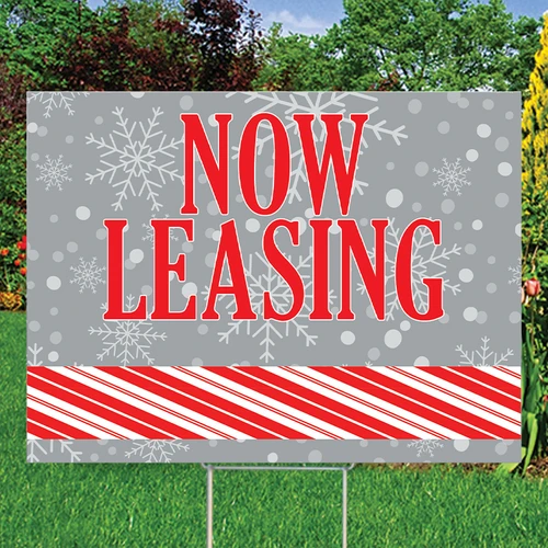 Candy Cane: NL 18" x 24"  Yard Sign