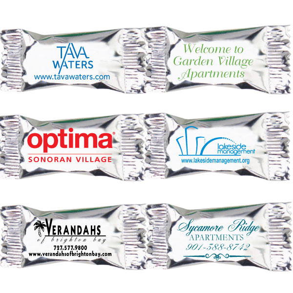 Personalized Candy Wrappers Silver Wrapper