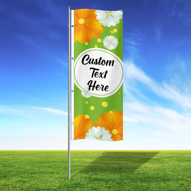 Large Spring Flags Spring Serenity Custom 3x8 Designer Flag