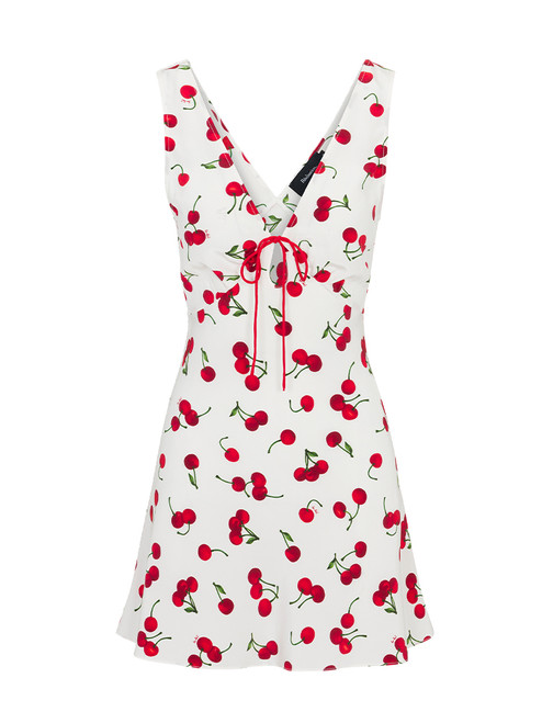 Alexa Toujours Chérie | Cherry Print Mini Dress