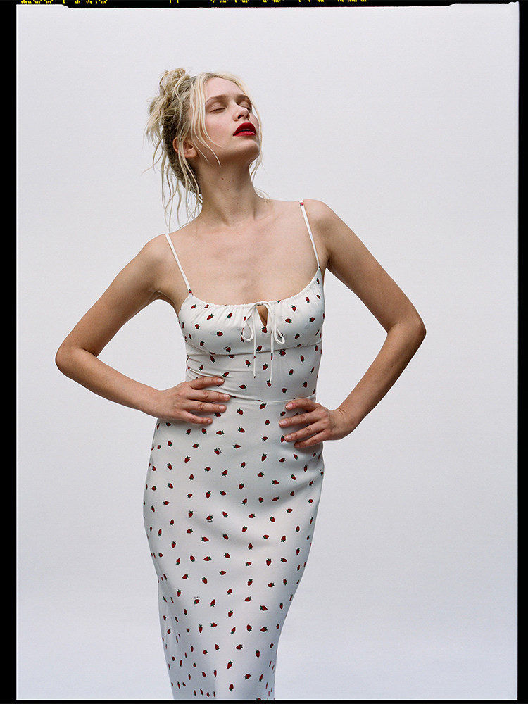 ⭐︎美品⭐︎ Réalisation Par ワンピースAlba XS The Alba Ammi | Silk Floral Midi Dress | Réalisation Par