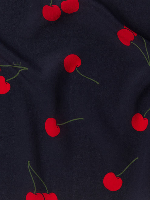 The Teale Wild Cherry Wrap Midi Dress | Réalisation Par