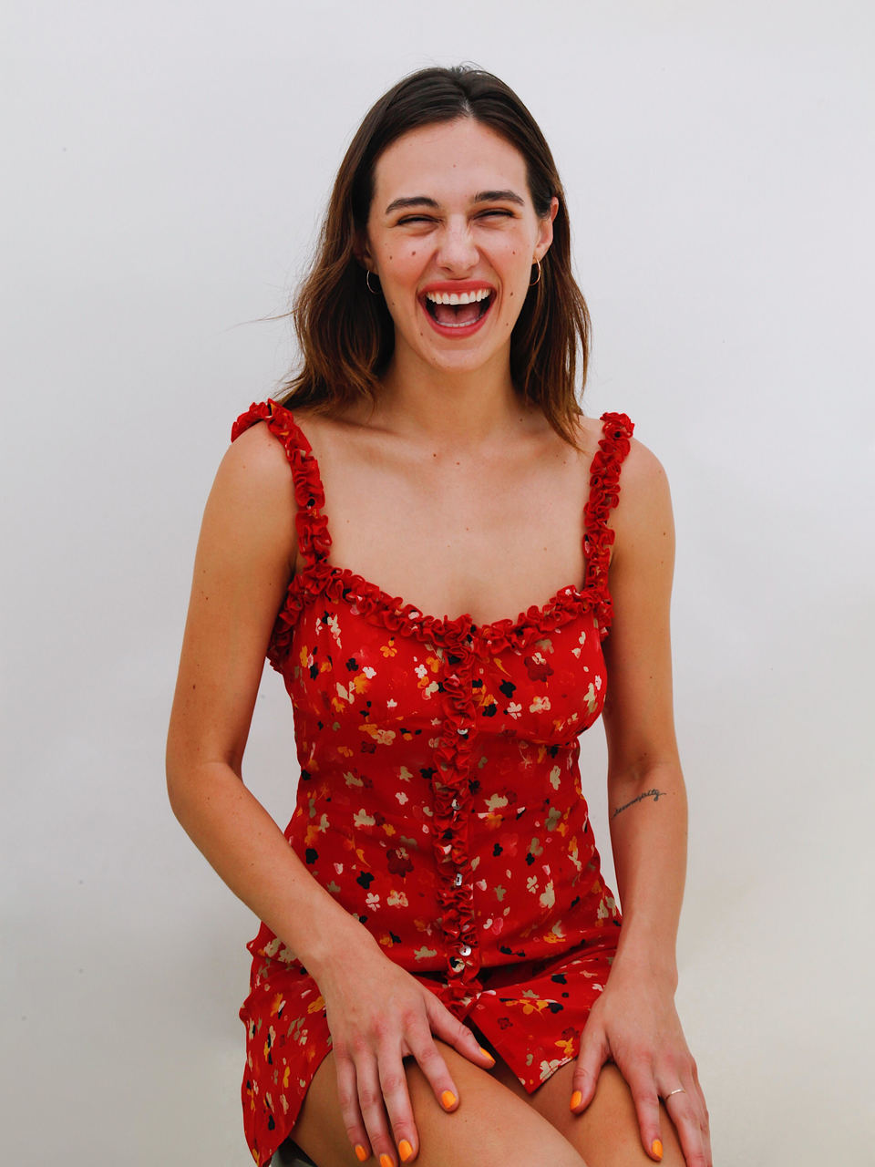 Dreamgirl Devon, wearing the Julia Rouge Fleur @devonleecarlson