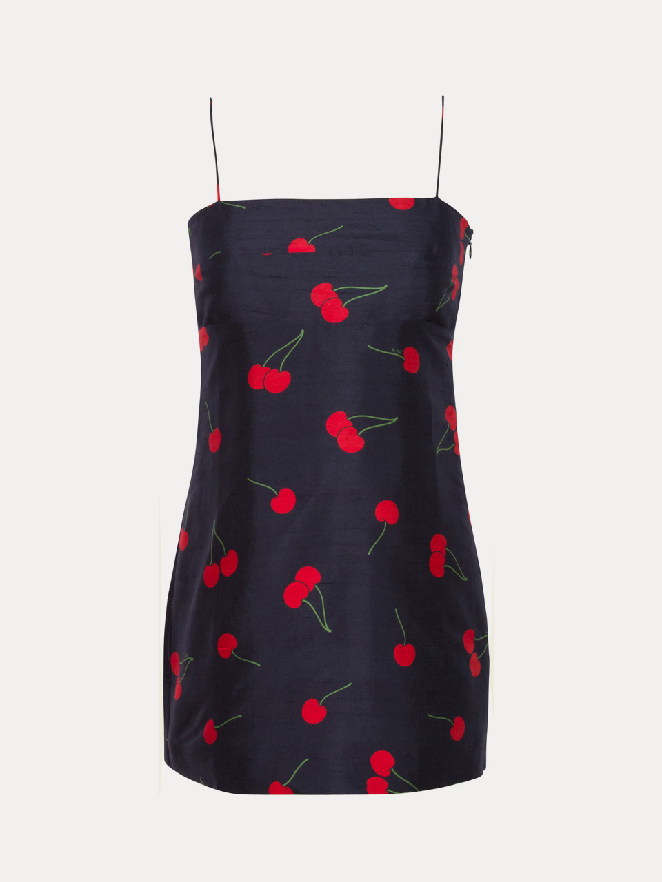 リアリゼーション Realisation Par チェリー シルク ワンピース The Christy Wild Cherry Silk Mini Dress | Réalisation Par