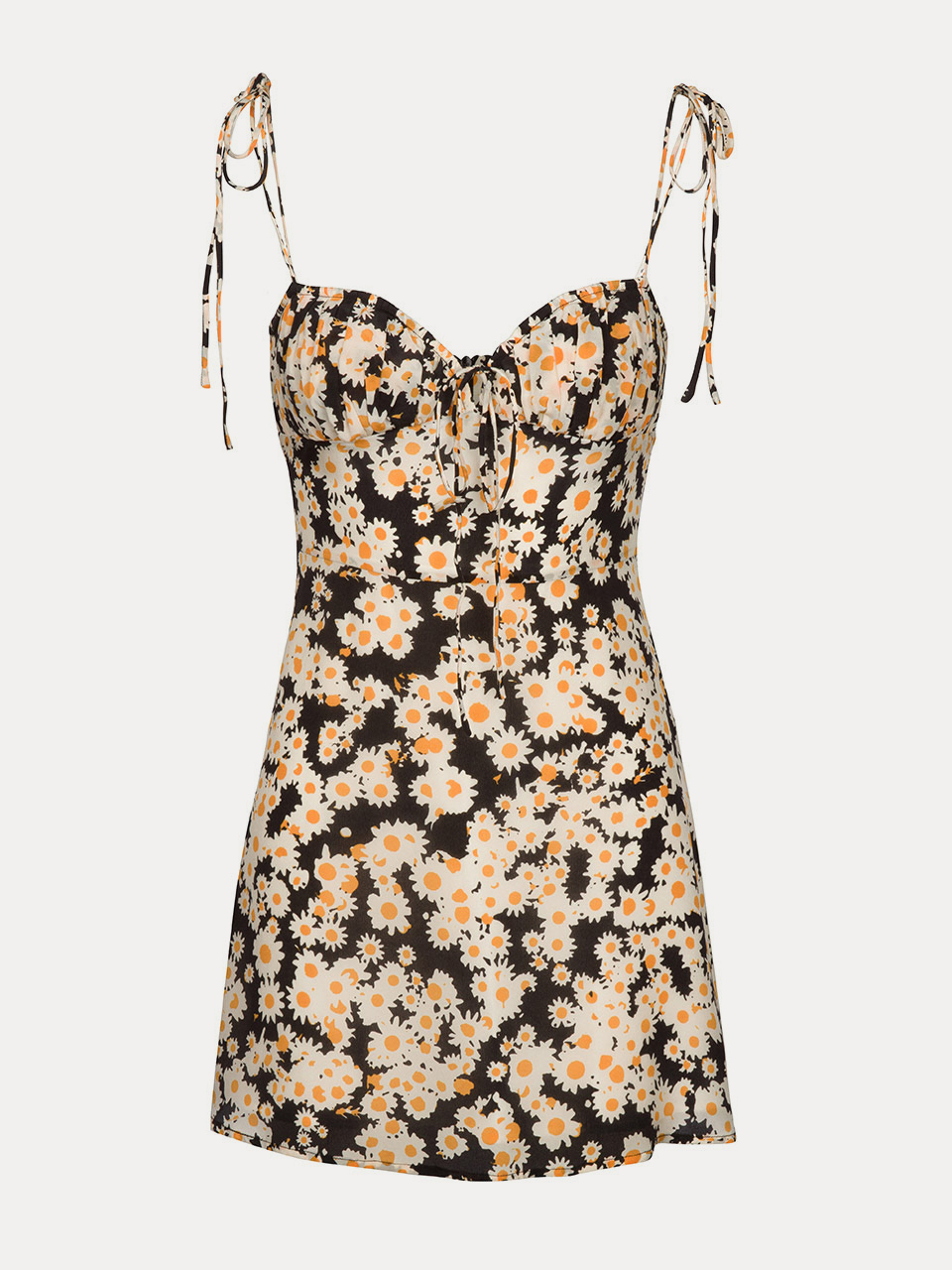 Realisation par ワンピース THE DEVON The Devon Flower Power Bustier Dress | Réalisation Par