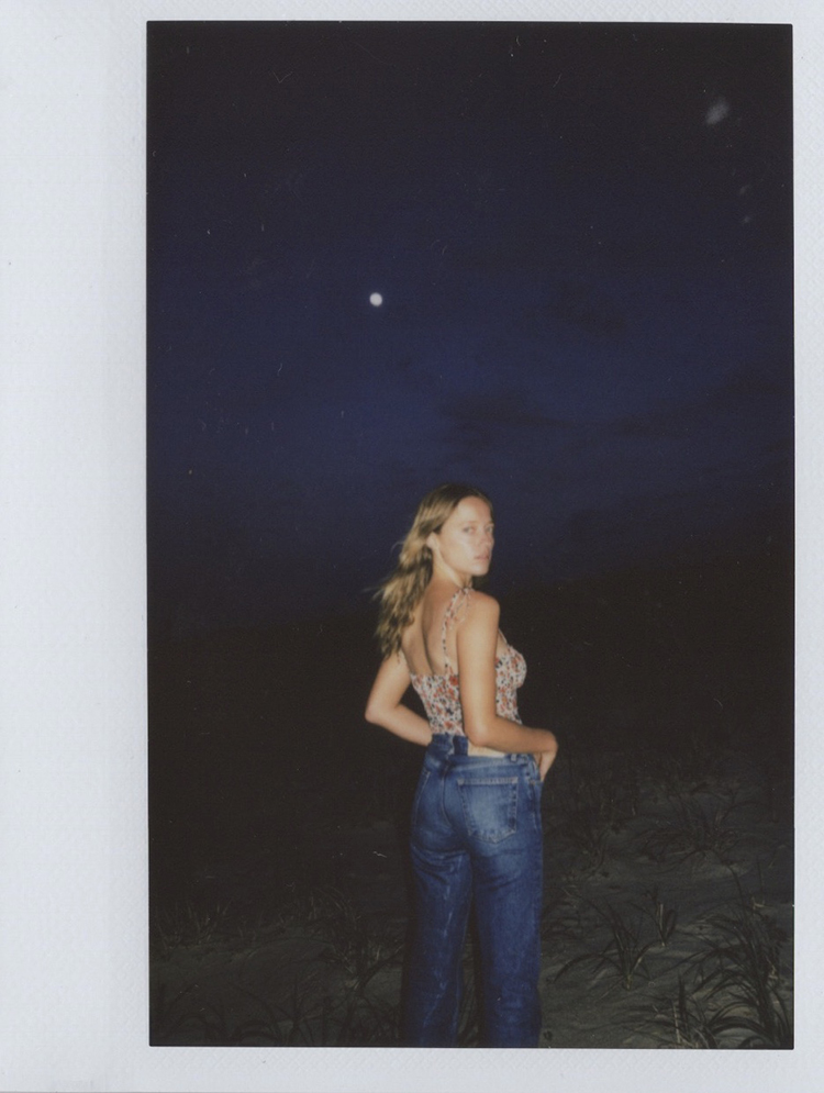 The Ana - White Batik Floral