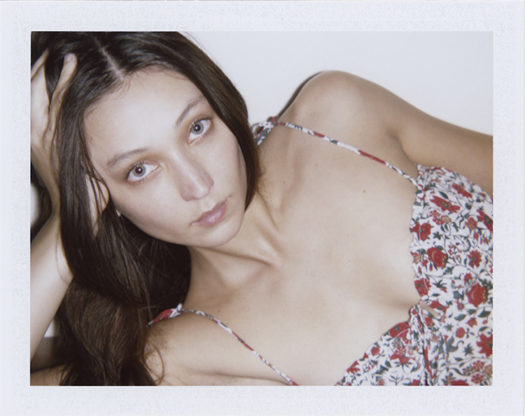 The Ana - White Batik Floral