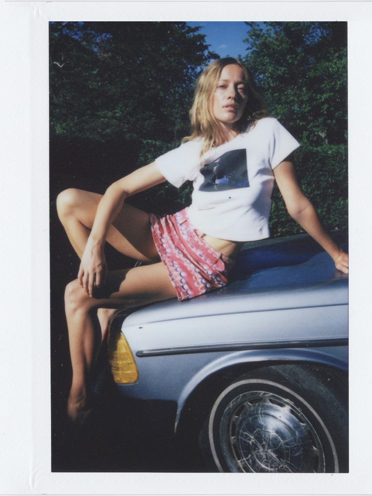 Dirtbike Baby Tee - White