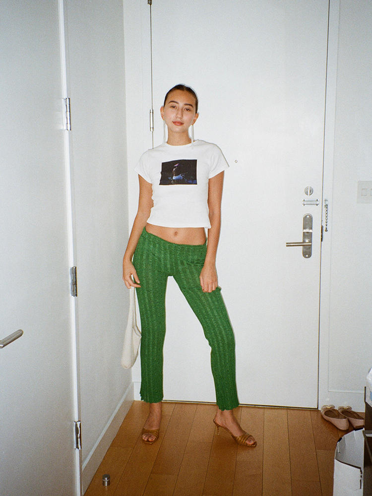 Dirtbike Baby Tee - White