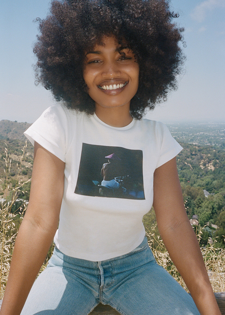 Dirtbike Baby Tee - White