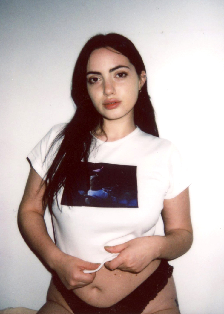 Dirtbike Baby Tee - White