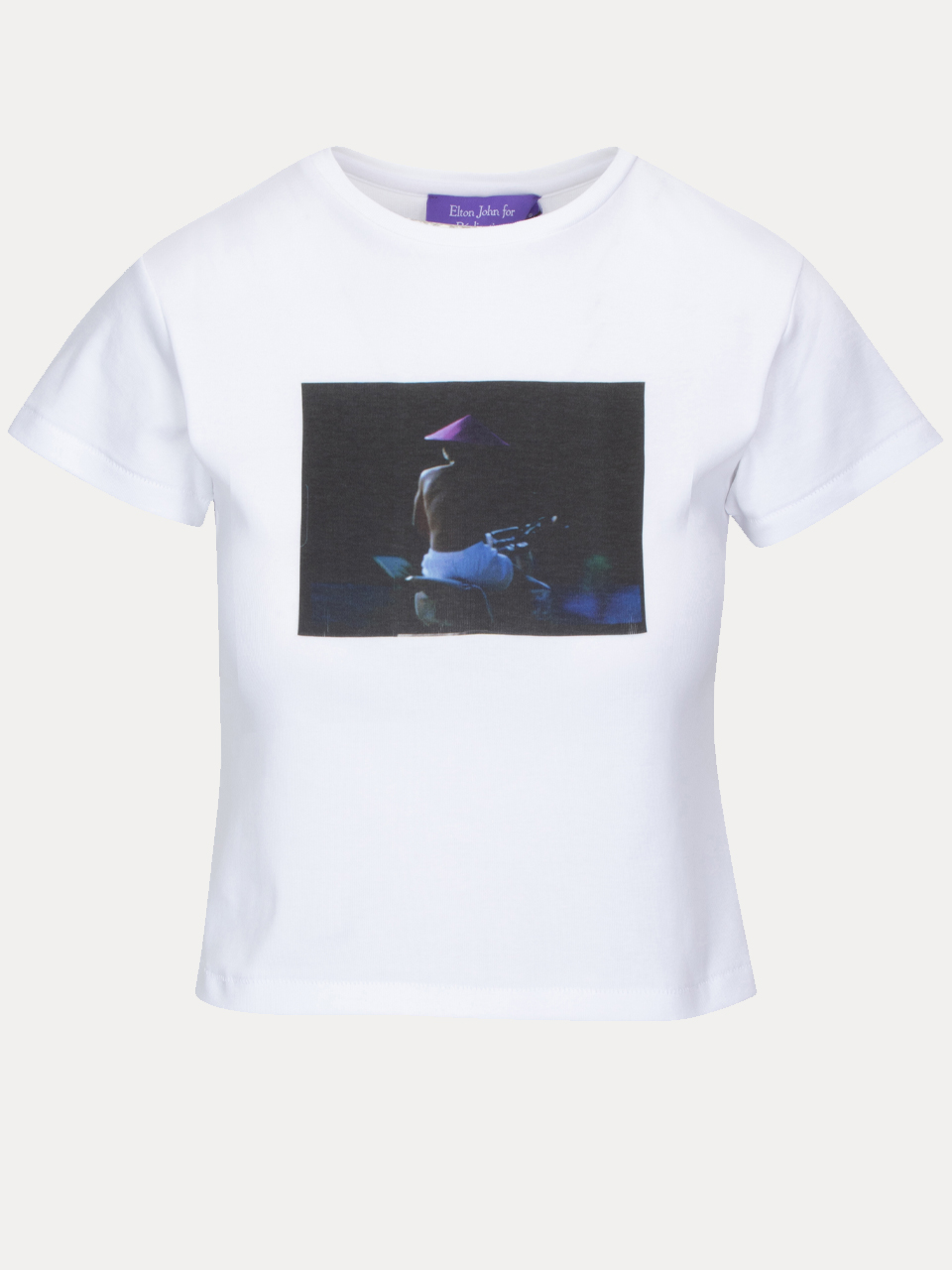 Dirtbike Baby Tee - White