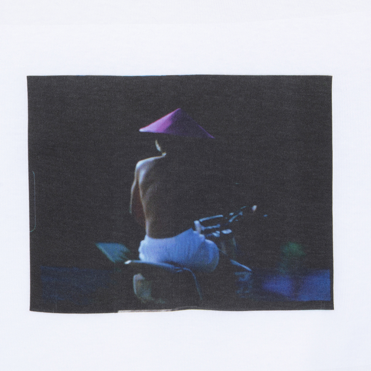 Dirtbike Baby Tee - White