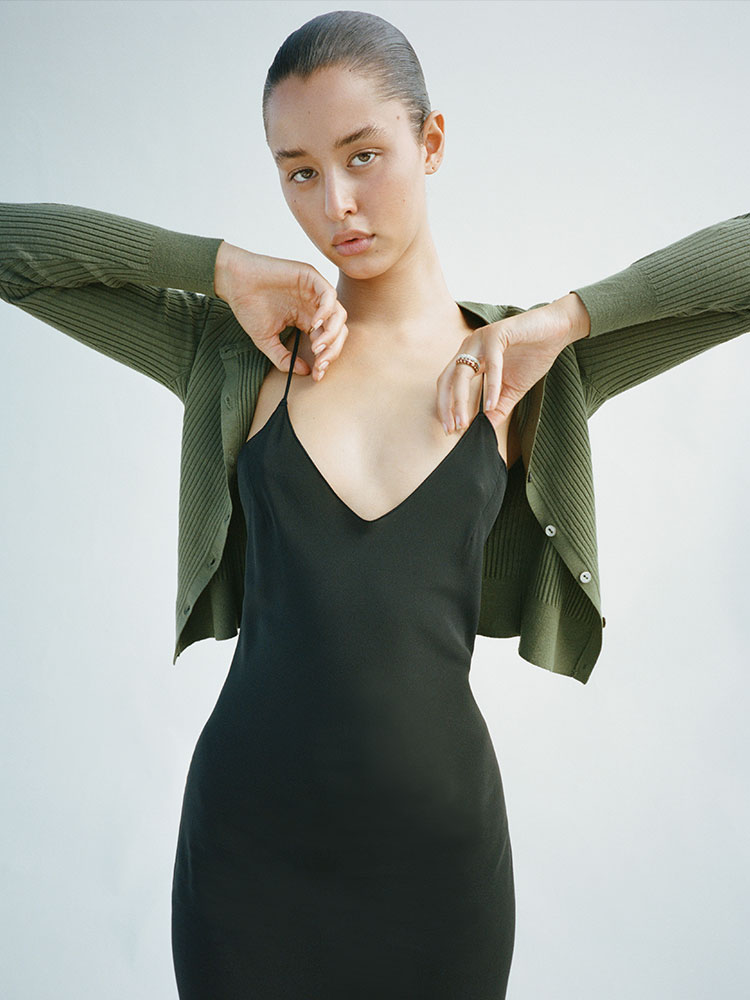 The Winona Cardigan - Olive